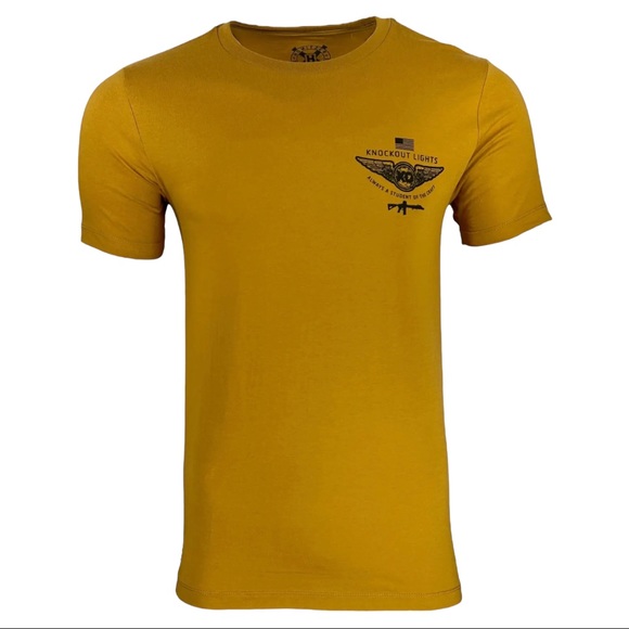 Howitzer Style Men's T-Shirt Knockout Light Military Grunt MFG - Picture 2 of 10